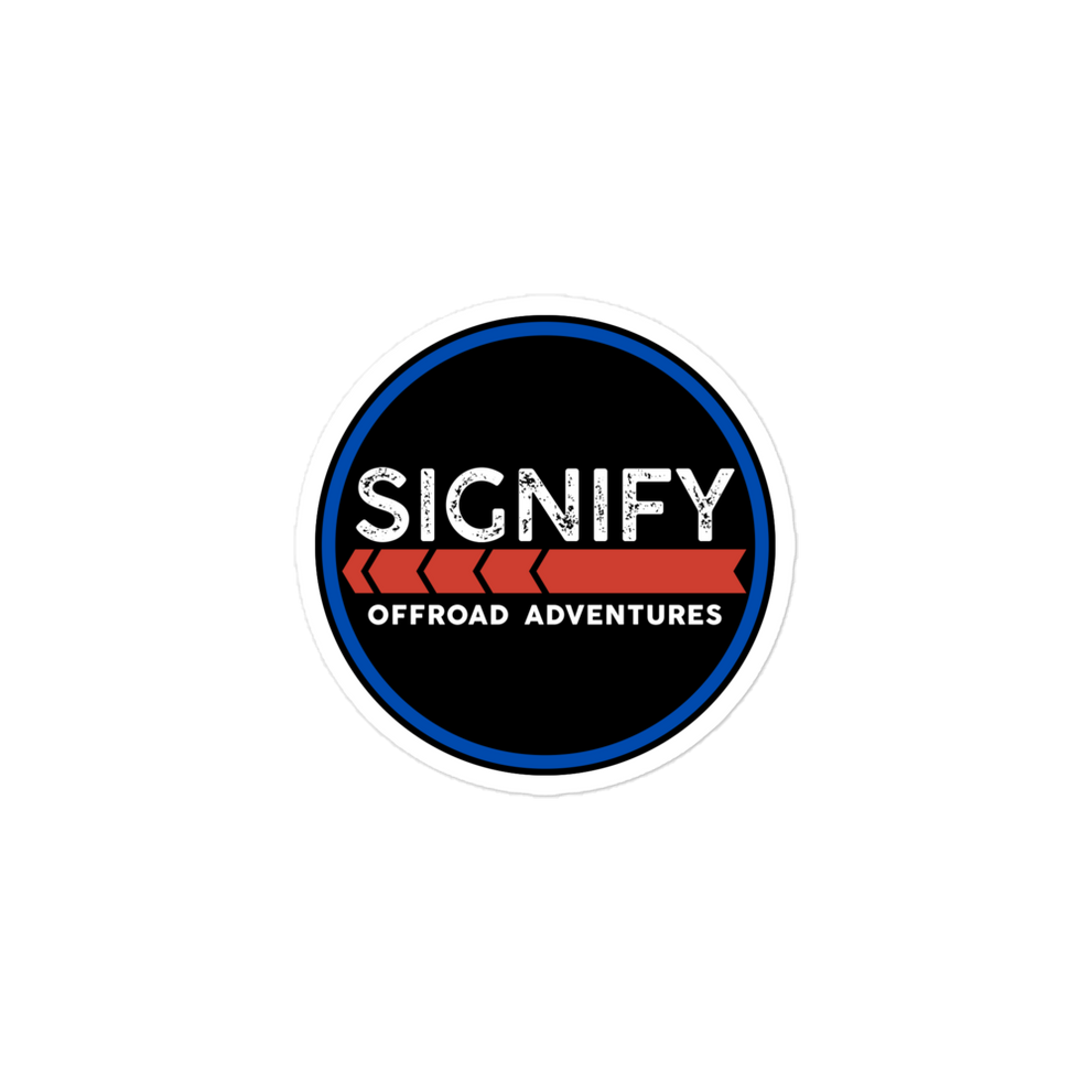 Signify Sticker – Signify Offroad Adventures